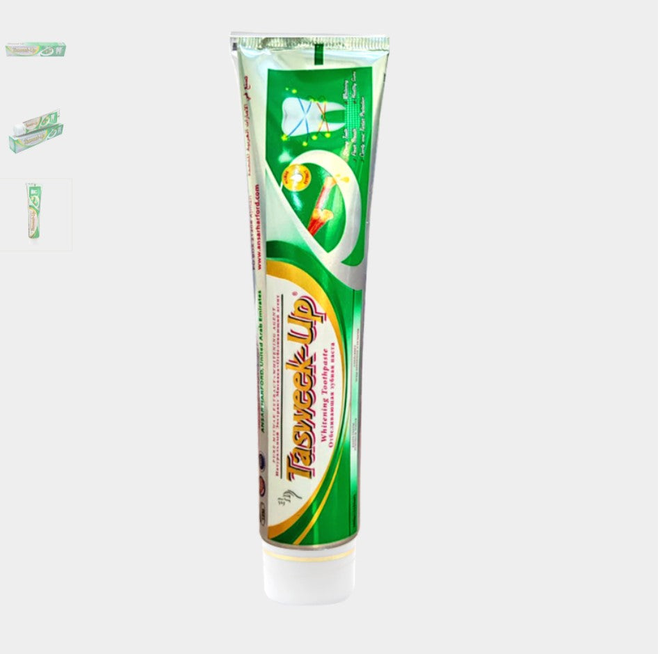 Pack Dentifrice Tasweek Up Miswak – 4 pièces (2 Gold + 2 Opaque